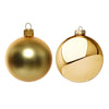 Palline in vetro per albero di natale oro decorazione natalizia