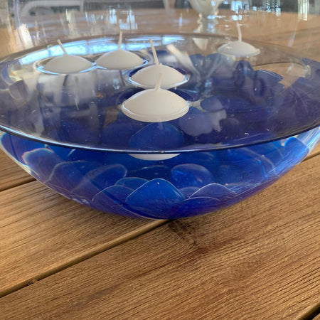 Candele galleggianti bianche decorative Ø 5 confezione 12 pezzi