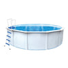 Piscina fuori terra rotonda in alluminio Steel PLUS - Ø 4,60 h.1,20 m