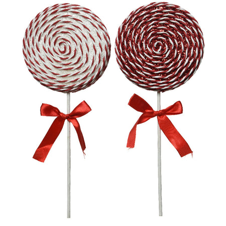 Lecca-lecca, decorazione natalizia per albero di natale e centro tavola