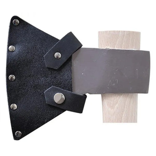 Fodero copri lama da taglio per scure in cuoio