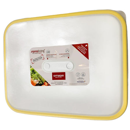 Ciotola con tappo  scodella da cucina moderna in tinta unita con levetta Open/Closed