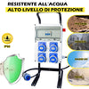 QUADRO MONO + PULSANTE+ CAV - ElettroWatt.eu
