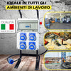 QUADRO MONO + PULSANTE+ CAV - ElettroWatt.eu