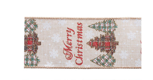 Festone Natale in poliestere per decorazioni albero di Natale 400 cm