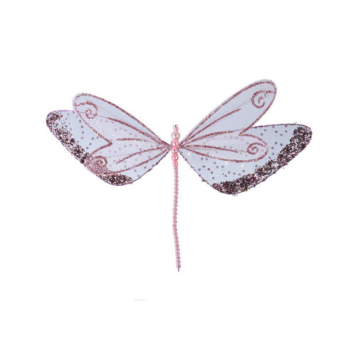 Pendaglio a forma di farfalla  decorazione natalizia per albero di Natale