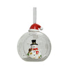 Palline decorative con babbo natale, renna e pupazzo di neve da Ø 8 cm