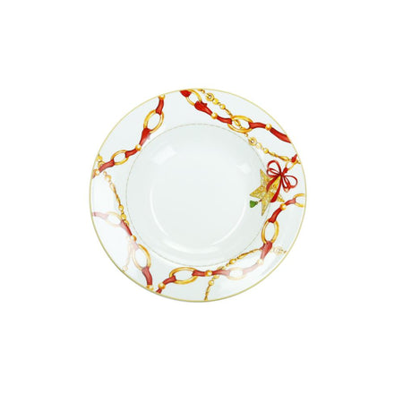 Servizio piatti 18 Pz Gioco di Luci Porcellana Brandani 89692