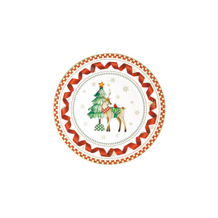 Servizio piatti 18 Pz Racconti Porcellana Brandani 84777BRD