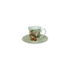 Set 2 Tazzine Caffè Coccole New Bone China Brandani 80105BRA