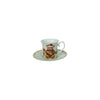 Set 2 Tazzine Caffè Coccole New Bone China Brandani 80105BRA