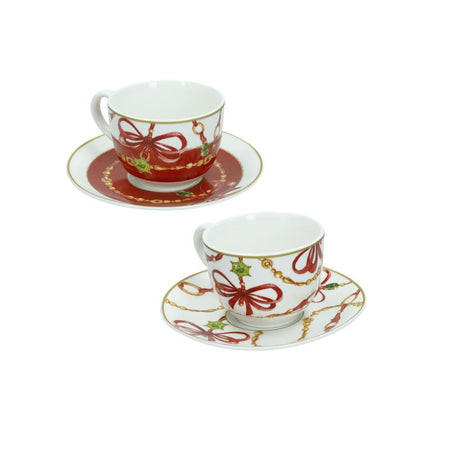 Set 2 Tazzine Caffè Gioco di Luci New Bone China Brandani 89693BRD