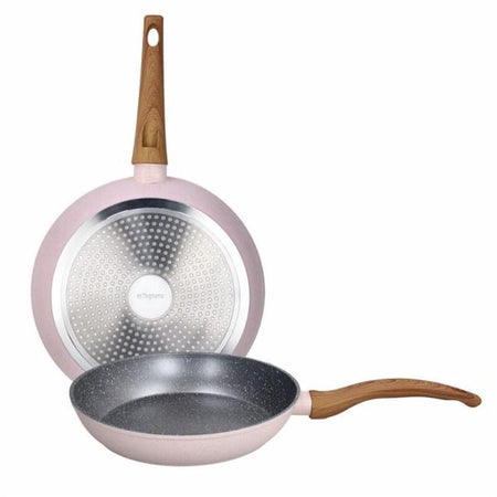 Set 2 padelle 24 e 28 cm Forged Pink Tognana