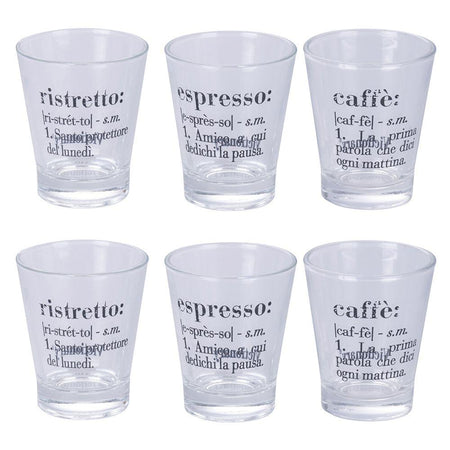 Set 6 Bicchieri Espressino Victionary 90ML Villa D'Este