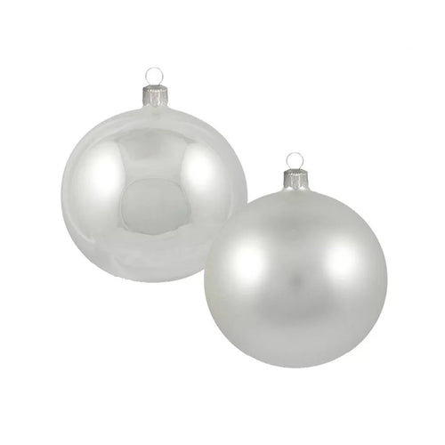 Sfere per albero di Natale in vetro per decorazione natalizia Ø 7 cm set da 8 pezzi
