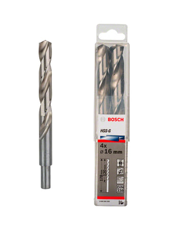 Set di 4 punte per metallo HSS-G 16 x 178 mm BOSCH (2 608 585 595)