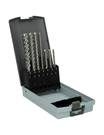 Set di 7 punte SDS-Plus con testa interamente in carburo HIKOKI