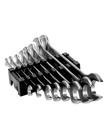 Set di 8 chiavi a forchetta doppia metriche BAHCO 6M/8C