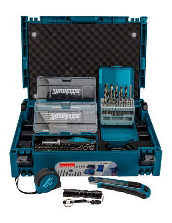 Set di accessori MAKPAC MAKITA B-49884 (116 pezzi)