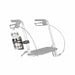 Set porta borraccia con morsetto Omega 14069008