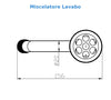 Set Rubinetteria Lavabo e Bidet Karag Inna
