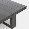 Salottino angolare da giardino Konnor in alluminio per giardino e veranda