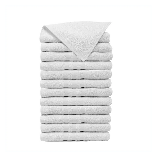 Confezione da 12 Asciugamani Ospite Hotellerie 370gr B23 - Passarelli Biancheria