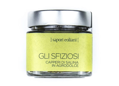 Sapori Eoliani - Capperi in agrodolce “Gli Sfiziosi“ 200 gr