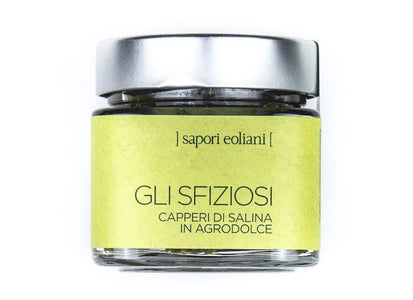 Sapori Eoliani - Capperi in agrodolce “Gli Sfiziosi“ 200 gr