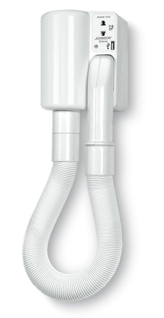 Asciugacapelli da Parete Potente Professionale Versatile Hotel Albergo Filo 800W