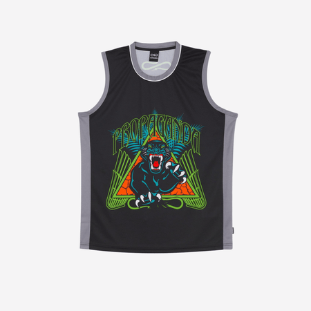 Shirt Propaganda Triangle Panther Basket black