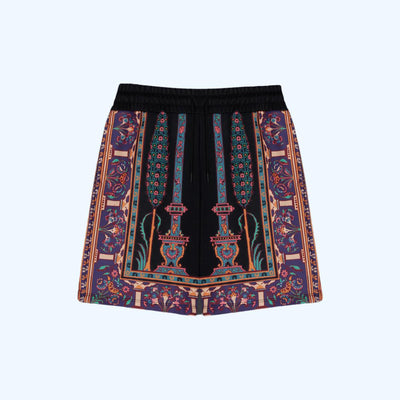 Short Dolly Noire Persian Rug black