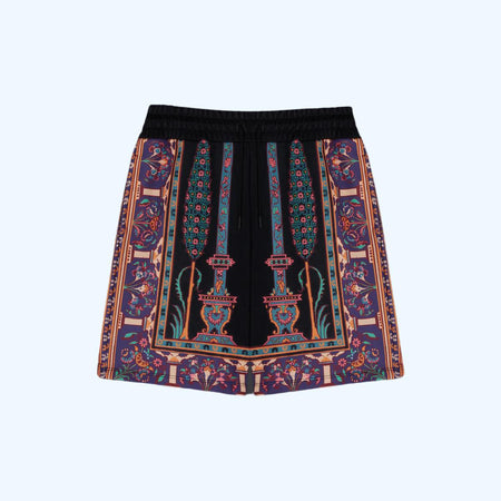 Short Dolly Noire Persian Rug black
