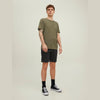 Short Jack & Jones Bowie Solid Mid black