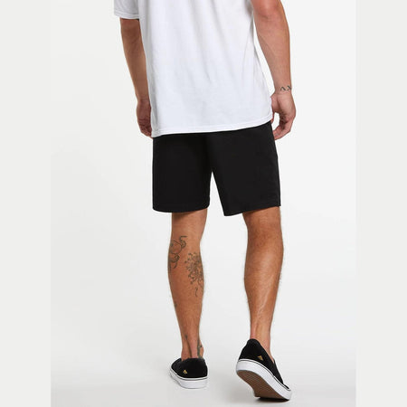 Short Volcom Fricking Elasticated Waist black