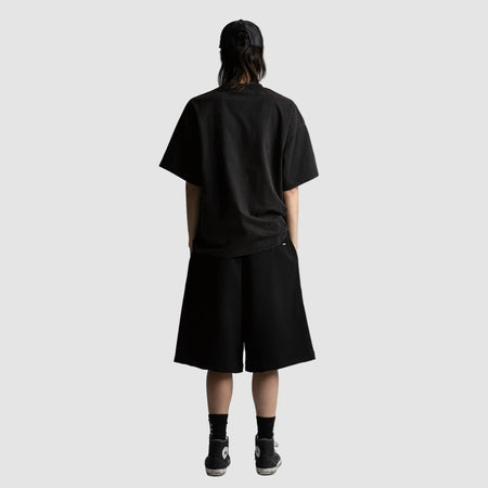 Short Wasted Paris Pleated black