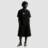 Short Wasted Paris Pleated black