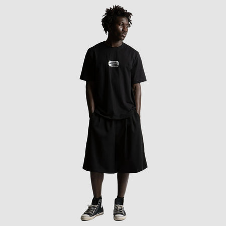 Short Wasted Paris Pleated black