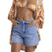 Shorts Billabong Riley faded indigo fray