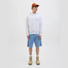 Shorts Jack & Jones Alex Carpenter light blue denim