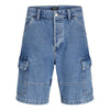 Shorts Jack & Jones Cargo Alex light blue denim