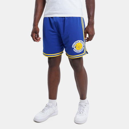 Shorts Mitchell & Ness Royal Golden State Warriors Vintage Logo blue royal