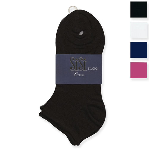 Sisi Calzino in Cotone da Donna Corto Fresh Cotton 1246 S27 - Passarelli Biancheria