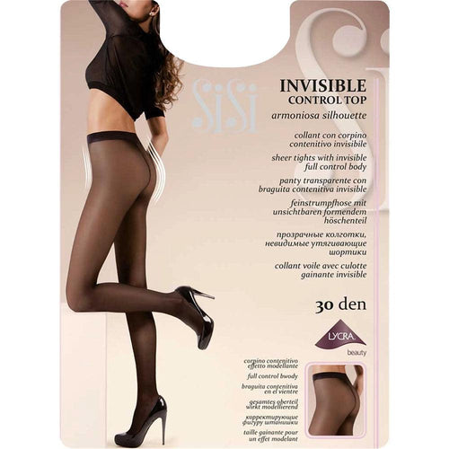 Sisi Collant Invisible Control Top 30 76SI S76 - Passarelli Biancheria