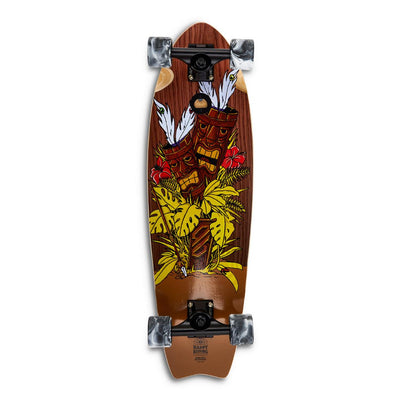 Skateboard Cruiser Ghettoblaster Mogano Tki Totem Fish Tail 30 -9