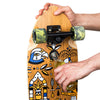 Skateboard Cruiser Ghettoblaster Teak Geroglific 32 -9,125