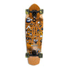 Skateboard Cruiser Ghettoblaster Teak Geroglific 32 -9,125