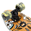 Skateboard Cruiser Ghettoblaster Teak Geroglific 26 -7,25