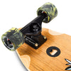 Skateboard Cruiser Ghettoblaster Teak Geroglific Fidh tail 33 -9,5