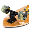 Skateboard Ghettoblaster Surfskate Teak Snake Head 30 9.75
